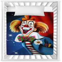 Funny Clown Nursery Decor 10669716