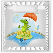 Funny Frog Nursery Decor 41082085