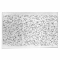 Funny Pig Face Doodle Seamless Pattern Rugs 233467014