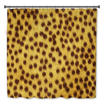 Fur Animal Textures, Cheetah Small Bath Decor 69422170