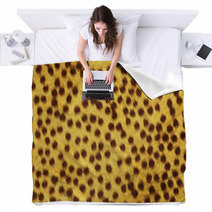 Fur Animal Textures, Cheetah Small Blankets 69422170