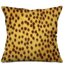 Fur Animal Textures, Cheetah Small Pillows 69422170