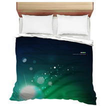 Futuristic Abstract Blurred Flares And Colors Bedding 64060648