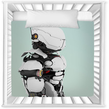Futuristic Robot. Nursery Decor 63356848