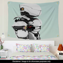 Futuristic Robot. Wall Art 63356848