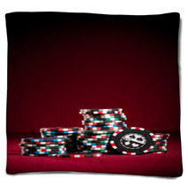 Gambling Chips Blankets 21012677