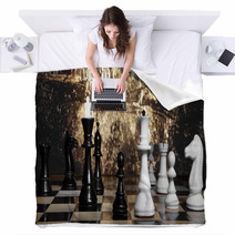 Game Of Chess Blankets 56218404