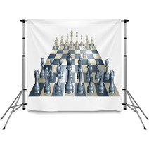 Game Of Chess Illustration Backdrops 49140491