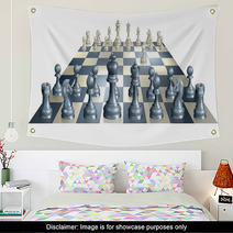 Game Of Chess Illustration Wall Art 49140491