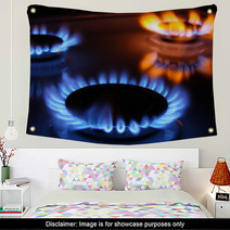 Gas Flames Wall Art 38391030