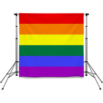 Gay Flag Backdrops 4336622