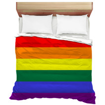 Gay Flag Bedding 4336622