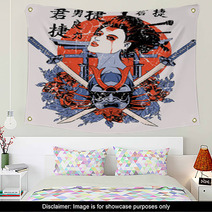 Geisha Wall Art 53652744