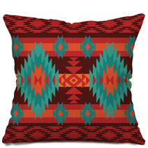 Geometric Pattern In Ethnic Style Pillows 71465119