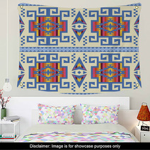 Geometric Seamles Pattern Wall Art 39462508