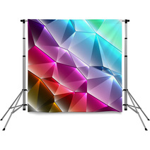 Geometric Style Shiny Abstract Background Backdrops 45347658
