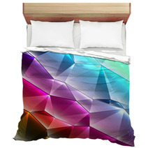 Geometric Style Shiny Abstract Background Bedding 45347658