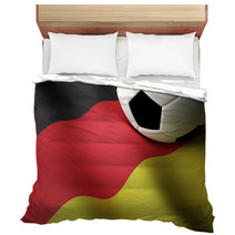 German Flag, Football Bedding 65312446