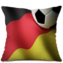 German Flag, Football Pillows 65312446