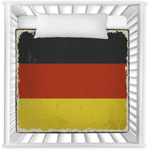 Germany Grunge Flag. Vector Illustration Nursery Decor 67776331