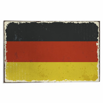 Germany Grunge Flag. Vector Illustration Rugs 67776331