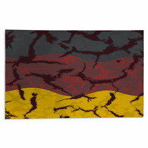 Germany Grunge Flag. Vector Rugs 62089699