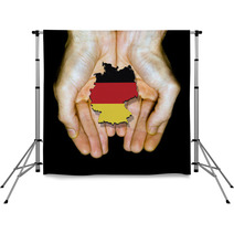 Germany In Hands Backdrops 67354835