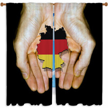 Germany In Hands Window Curtains 67354835