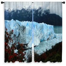 Ghiacciaio Perito Moreno Window Curtains 60717622