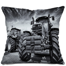 Giant Farming Tractors And Tires Pillows 67296959