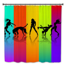 Girl Dance Bath Decor 64071347