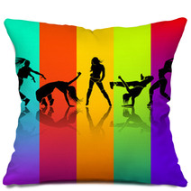 Girl Dance Pillows 64071347