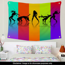 Girl Dance Wall Art 64071347