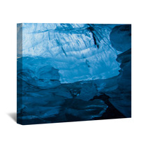 Glacial Blue Ice Wall Art 61972985