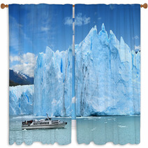 Glaciar Perito Moreno Patagonia Argentina Window Curtains 40721083