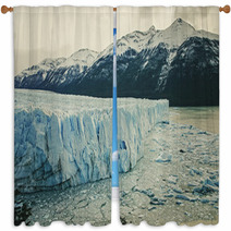 Glaciar Perito Moreno Window Curtains 72454061
