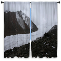 Glacier In The Cloud Window Curtains 72487426