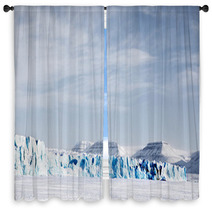 Glacier Landscape Window Curtains 14526067