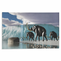 Glacier Mammoths Rugs 71965459