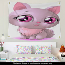 Glamur Kitten Wall Art 60339301