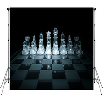 Glass Chessboard  Backdrops 59871158