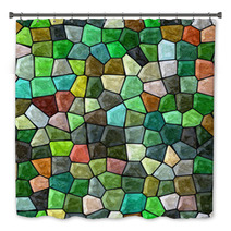 Glass Mosaic Seamless Generated Hires Texture Bath Decor 71834649