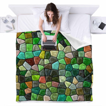 Glass Mosaic Seamless Generated Hires Texture Blankets 71834649