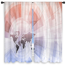 Global Integration Network Window Curtains 93915772