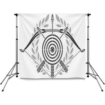 Glory Of Archery Stencil Backdrops 57517792