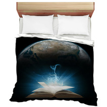 Glowing Book With Earth Bedding 52622096