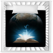 Glowing Book With Earth Nursery Decor 52622096