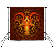 Goat As Symbol For Year 2027 Backdrops 99646464