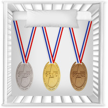 Gold, Silver And Bronze Medals Nursery Decor 41737248