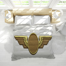 Gold Wings Bedding 77663018